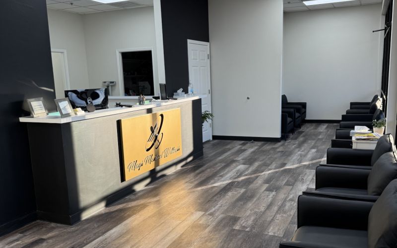 Mays Medical patient area.